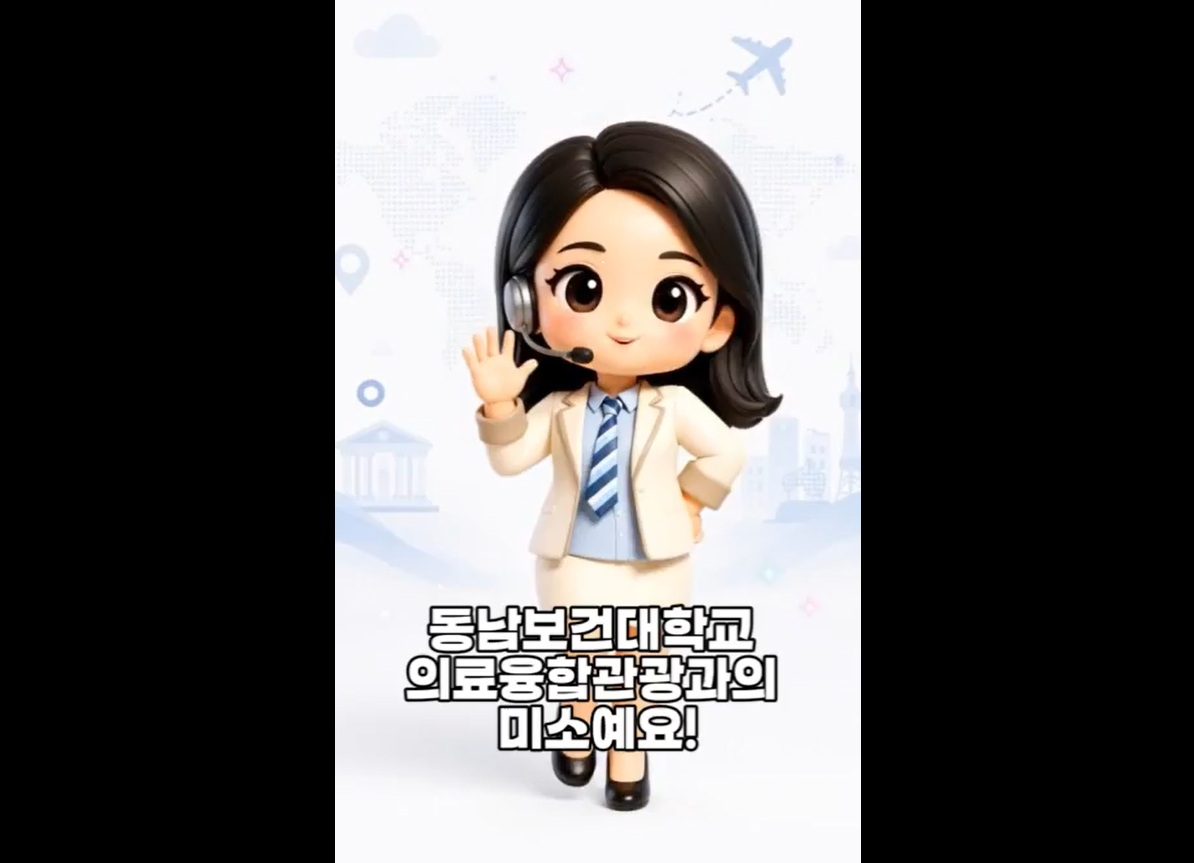 동남보건대학교 의료융합관광과 홍보 영상 대표이미지